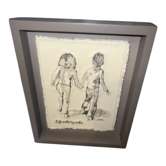 Hallmarks Ken Sheldon Life Side By Side Gray Frame 10X8- NEW - Picture 6 of 10